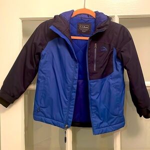 LL Bean Boys Winter Waterproof Jacket